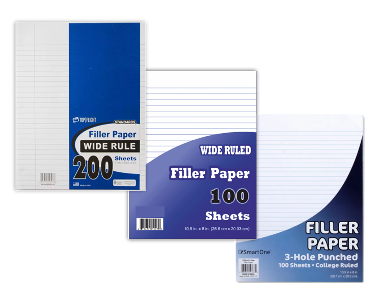 Filler-Paper